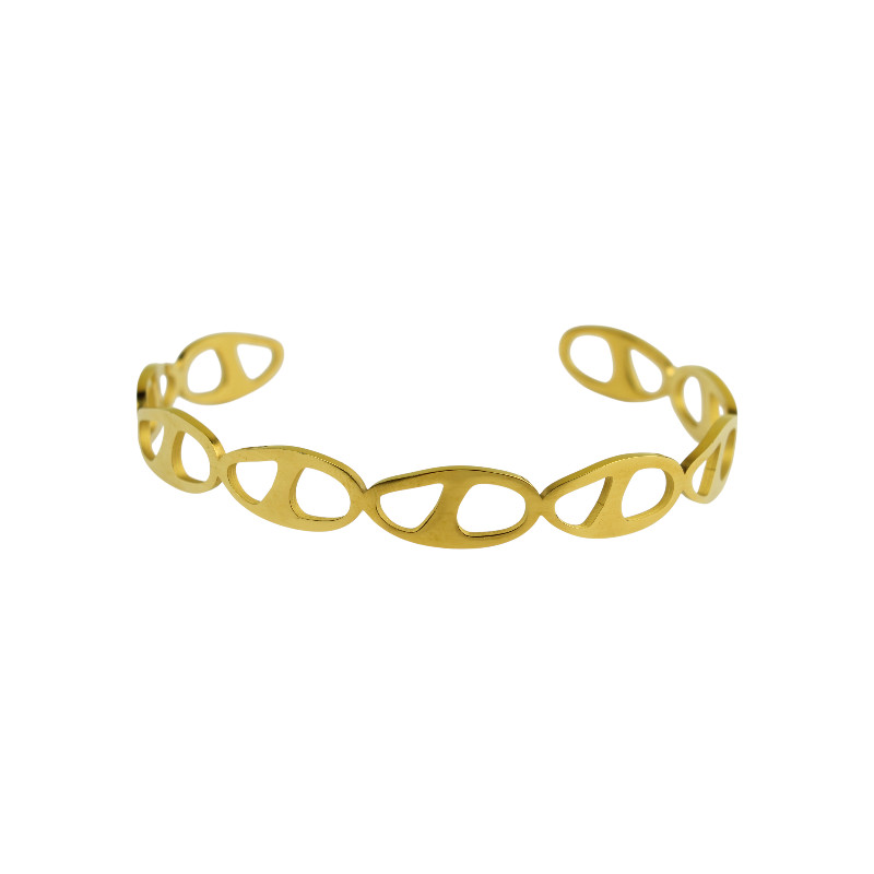 Ατσάλινο Βραχιόλι Οβάλ Στοιχεία