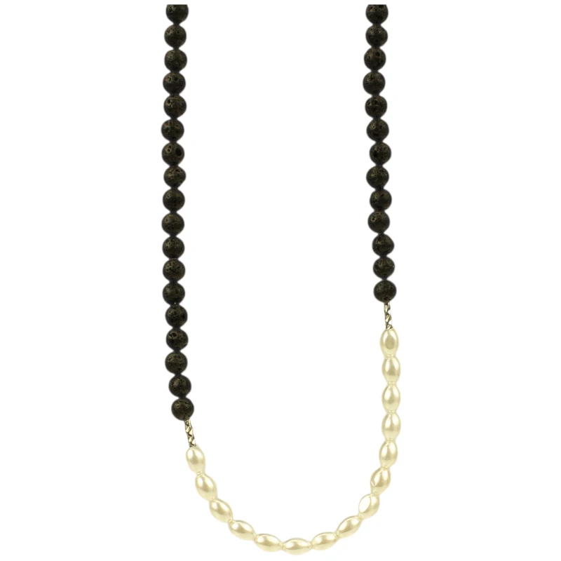 Pearl Lava Ανδρικό Κολιέ