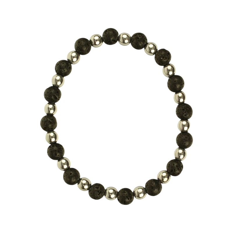 Steel Lava Ανδρικό Βραχιόλι